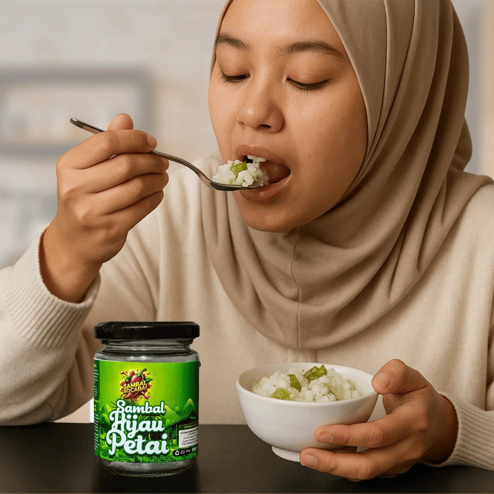 SAMBAL HIJAU PETAI